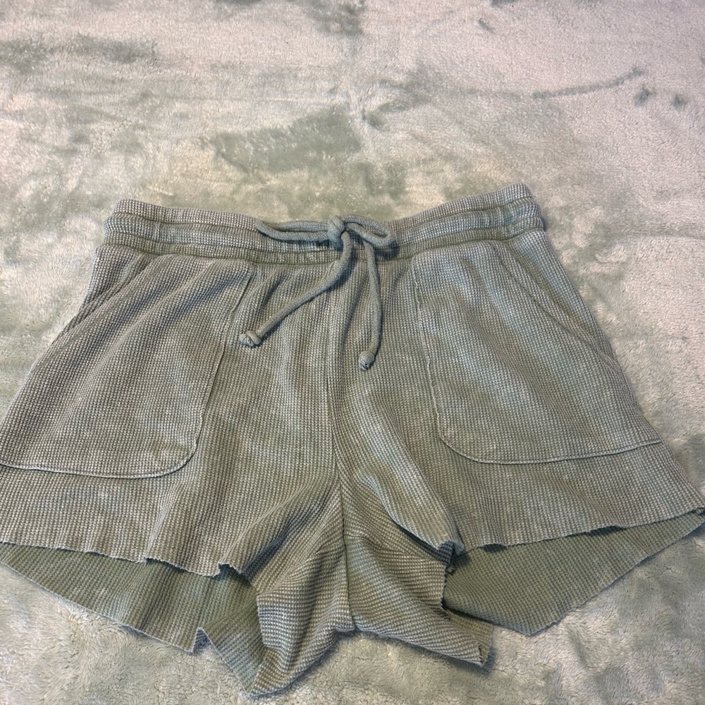 Aeropostale Green Comfy Shorts